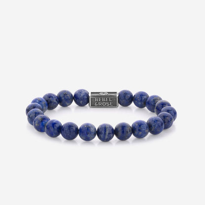 Rebel and Rose Lapis Lazuli 925 8mm Bracelet