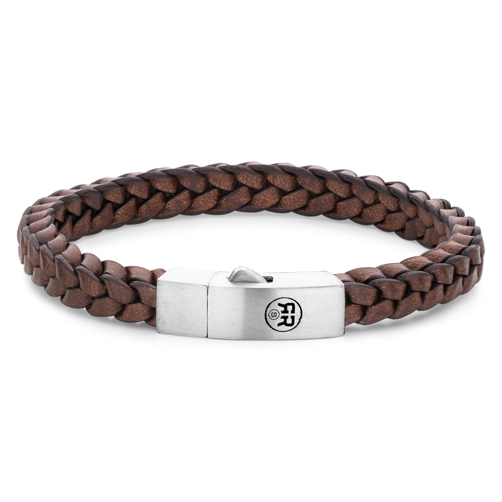 Rebel and Rose Braided Square 925 Earth Bracelet