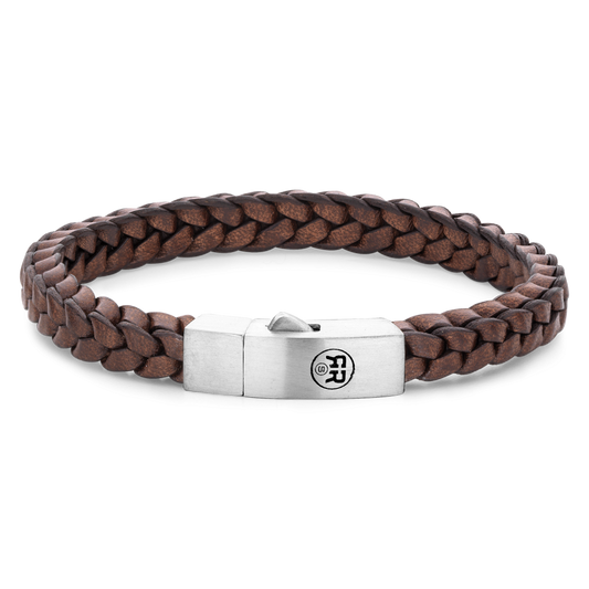Rebel and Rose Braided Square 925 Earth Bracelet