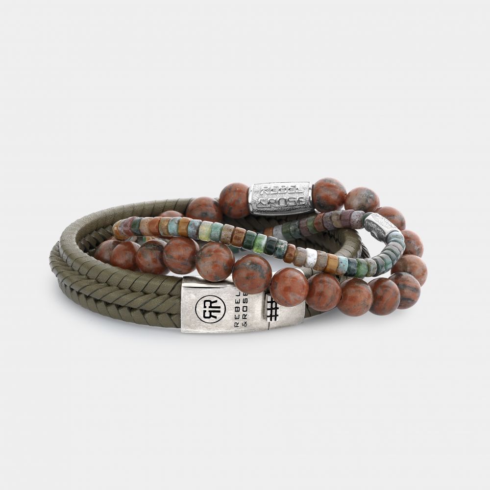 Rebel and Rose Twisted Camo Bracelet