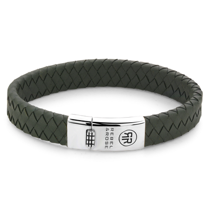 Rebel and Rose Braided Flat 925 Ranger Bracelet