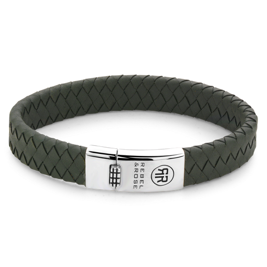 Rebel and Rose Braided Flat 925 Ranger Bracelet