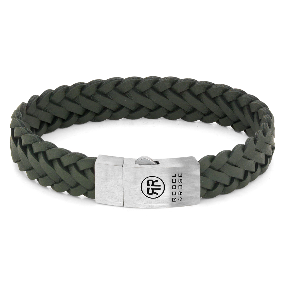 Rebel and Rose Braided Raw Mat Ranger Bracelet