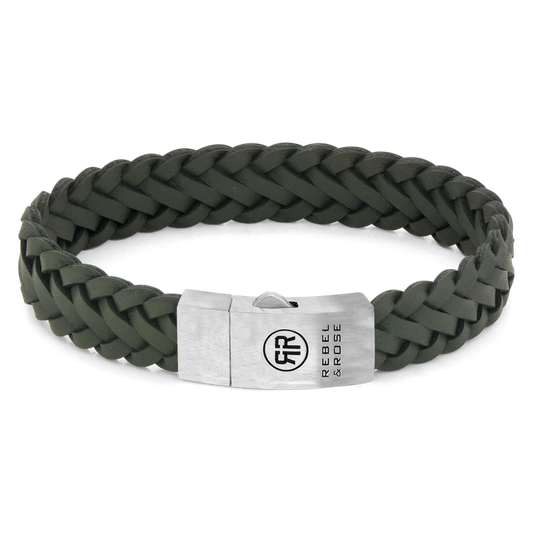 Rebel and Rose Braided Raw Mat Ranger Bracelet