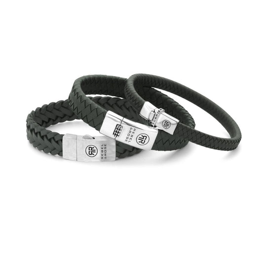 Rebel and Rose Braided Raw Mat Ranger Bracelet