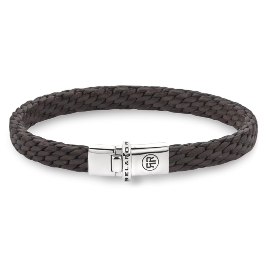 Rebel and Rose Woven Small Brown Bracelet