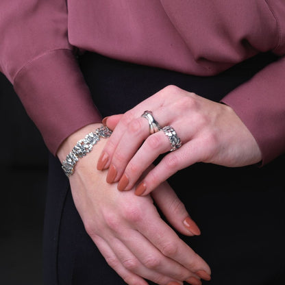 Rebel and Rose Ring Hearts & Hearts