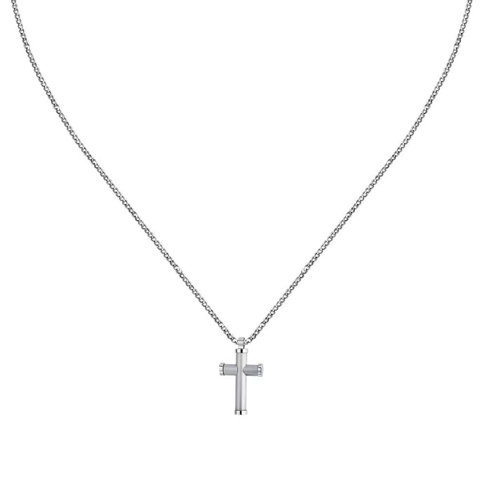 Sector Spirit Cross Stainless Steel Pendant Stainless Steel 50+5cm