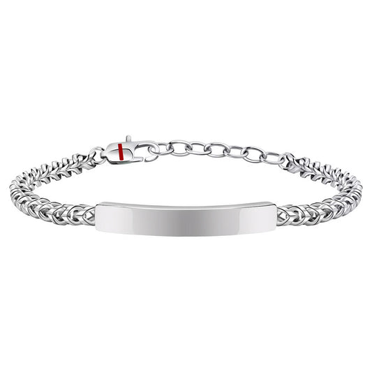 Sector Basic Bracelet  Shiny Stainless Steel Tag 18+ 3.5cm