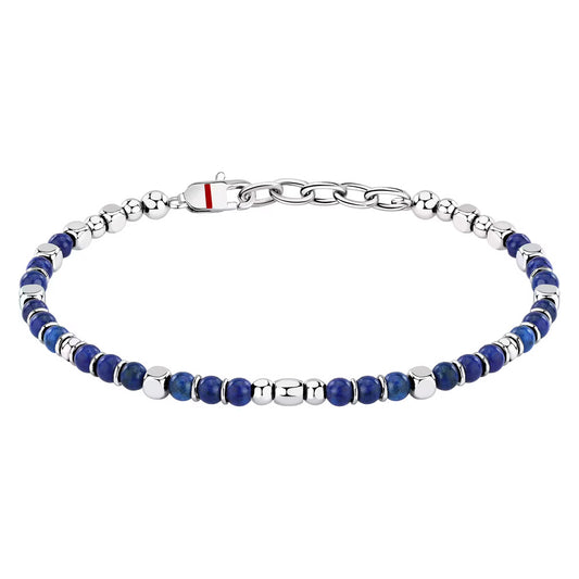 Sector Basic Bracelet with Lasurite & Hematite 19+3cm