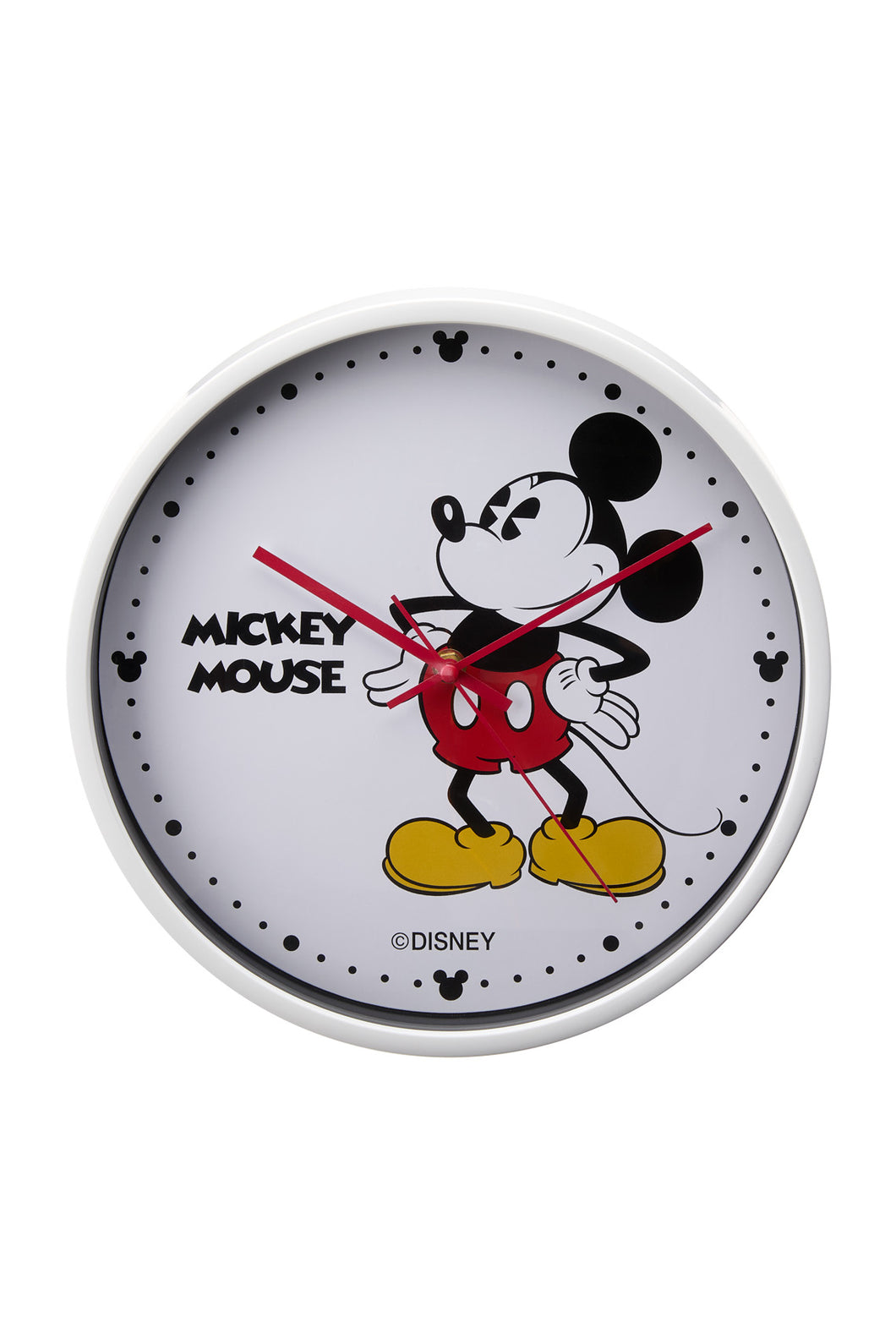 Disney Mickey 30cm White Wall Clock