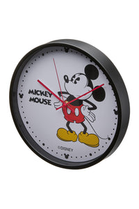 Disney Mickey 30cm Black Wall Clock