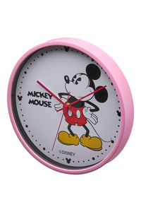 Disney Mickey 30cm Pink Wall Clock