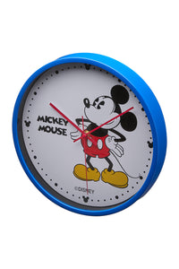 Disney Mickey 30cm Blue Wall Clock