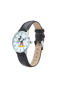 Disney Icon Mickey Collectors Edition 38mm Black Leather Watch