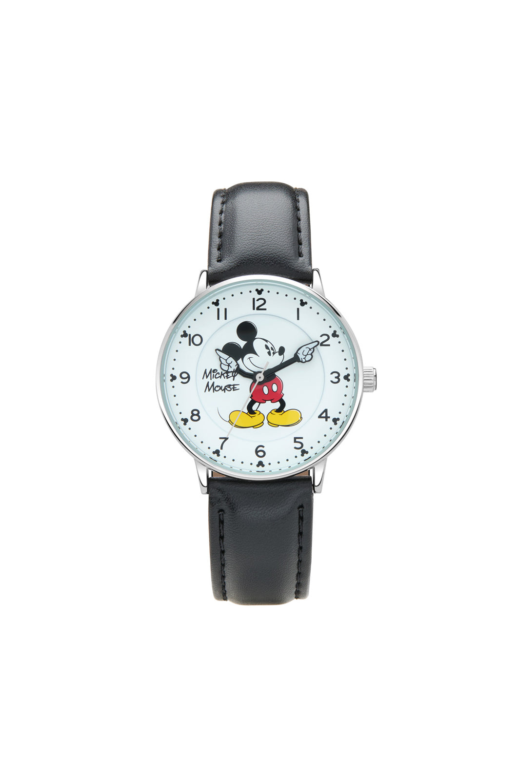 Disney Icon Mickey Collectors Edition 38mm Black Leather Watch