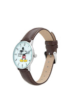 Load image into Gallery viewer, Disney Icon Mickey Collectors Edition 38mm Brown Leather Watch