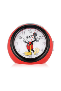 Disney Mickey 12cm Red Musical Alarm Clock