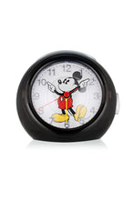 Load image into Gallery viewer, Disney Mickey 12cm Black Musical Alarm Clock