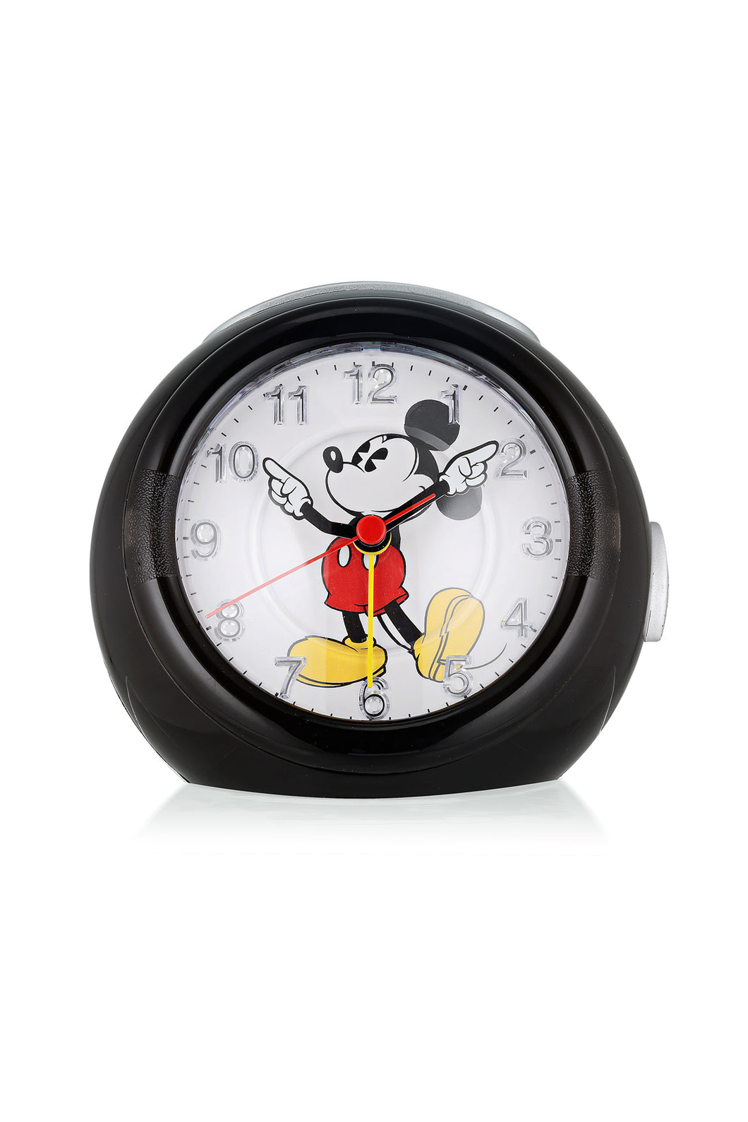 Disney Mickey 12cm Black Musical Alarm Clock