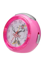 Load image into Gallery viewer, Disney Minnie 12cm Pink Musical Alarm Clock