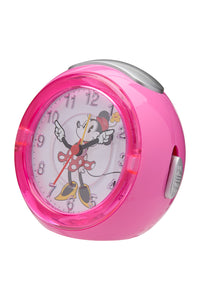 Disney Minnie 12cm Pink Musical Alarm Clock