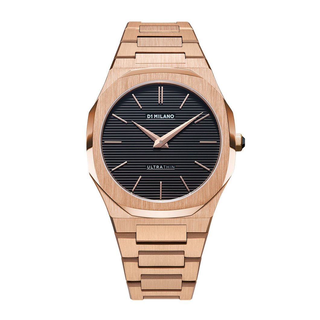 D1 Milano Ultra Slim 40mm Rose Gold Watch