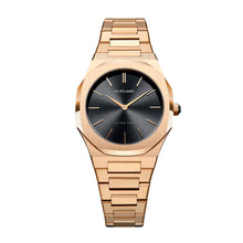 Load image into Gallery viewer, D1 Milano Ultra Slim 34mm Gold Night Watch