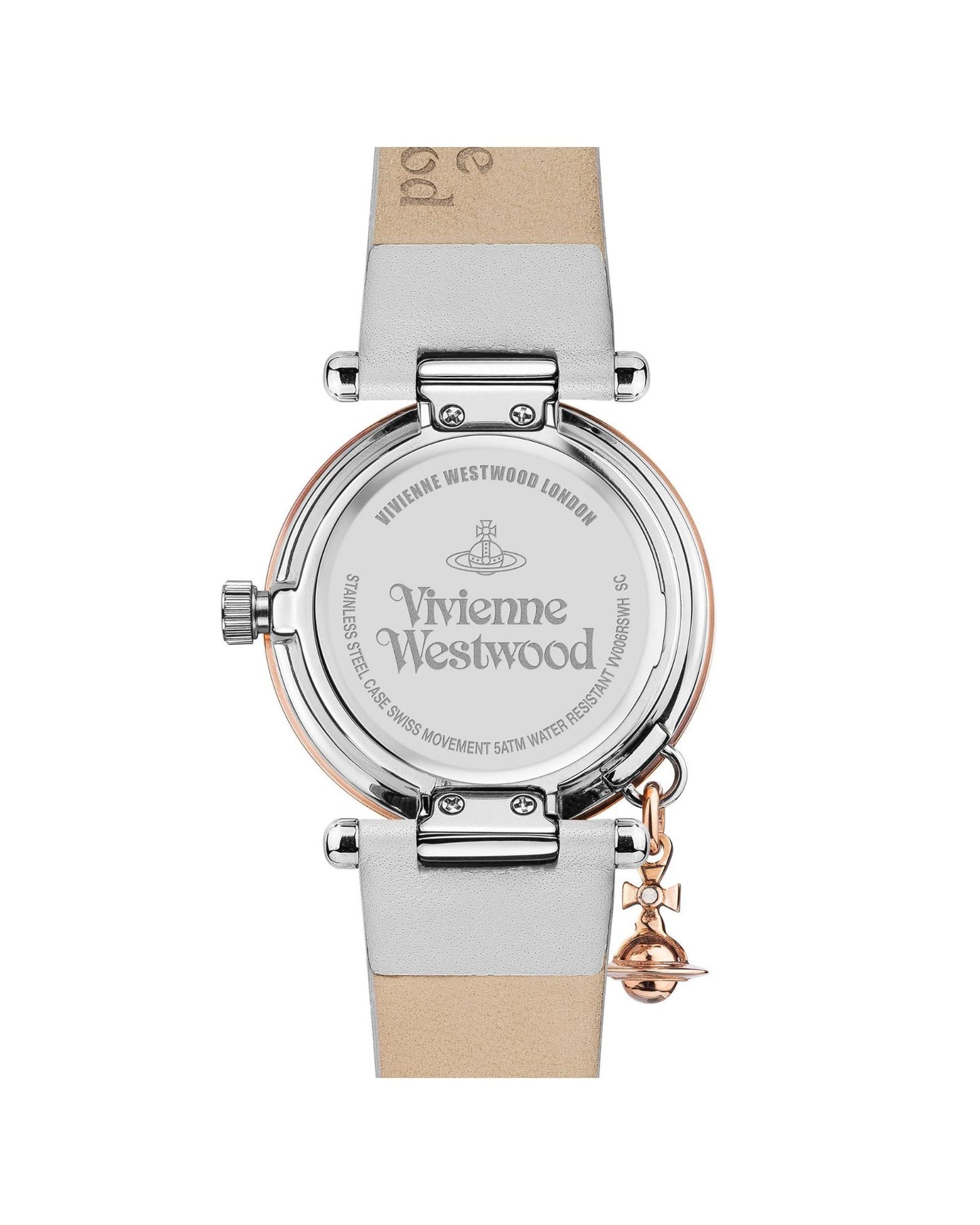 Vivienne Westwood Orb Pastelle Watch White Gold