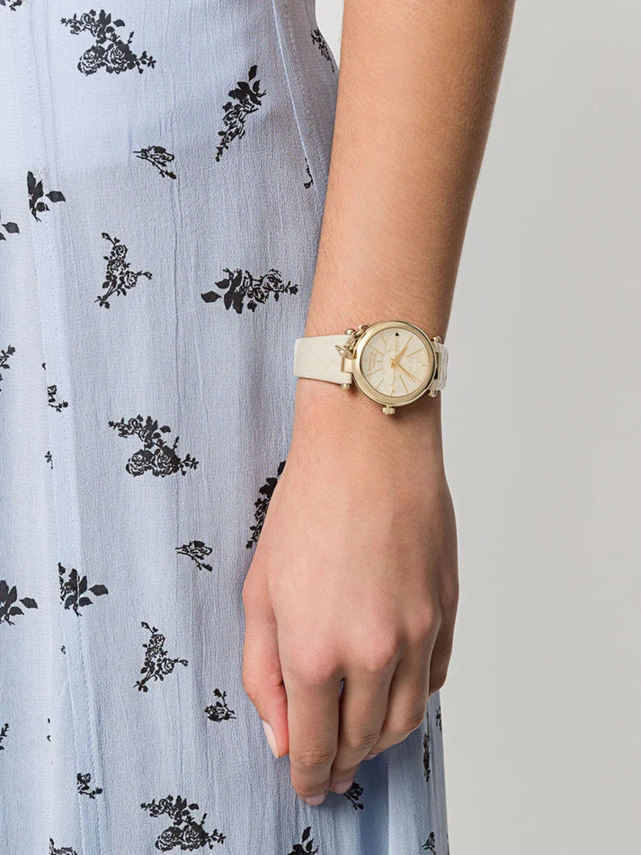 Vivienne Westwood Orb II Watch White Gold