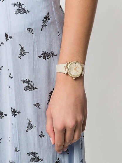 Vivienne Westwood Orb II Watch White Gold