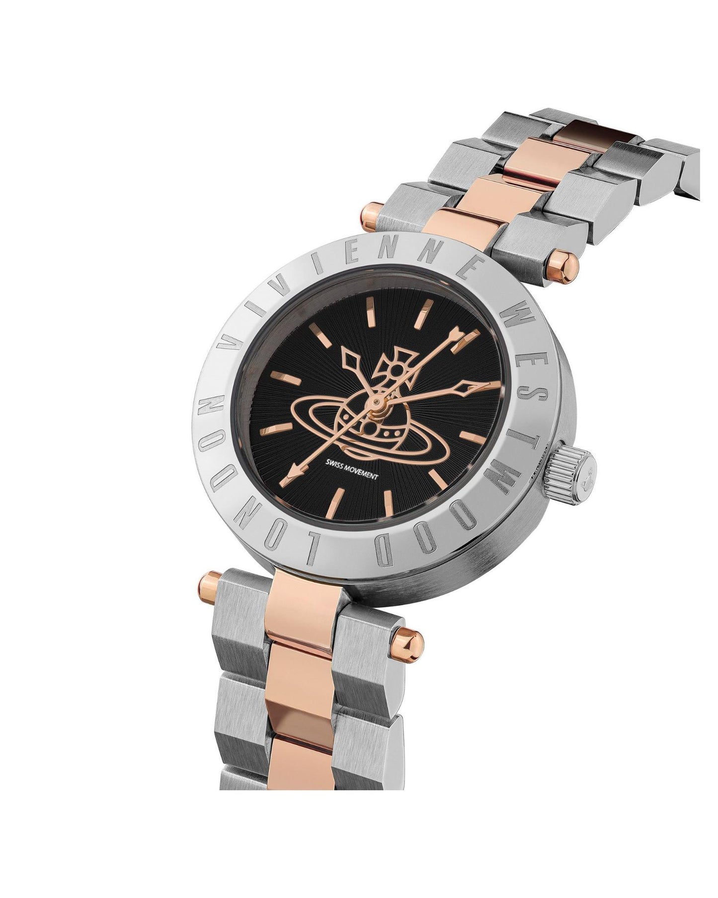 Vivienne Westwood Westbourne Orb Watch Black Dial