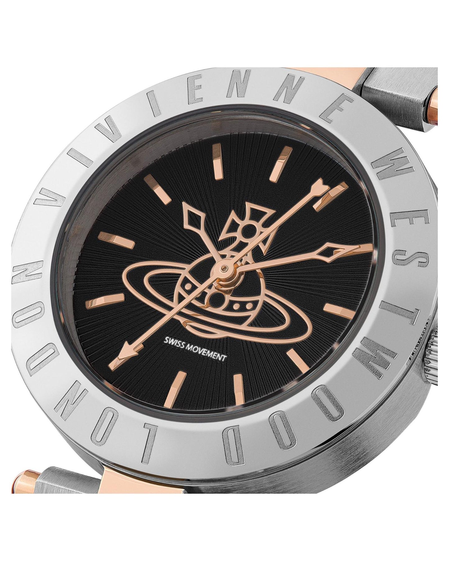 Vivienne Westwood Westbourne Orb Watch Black Dial