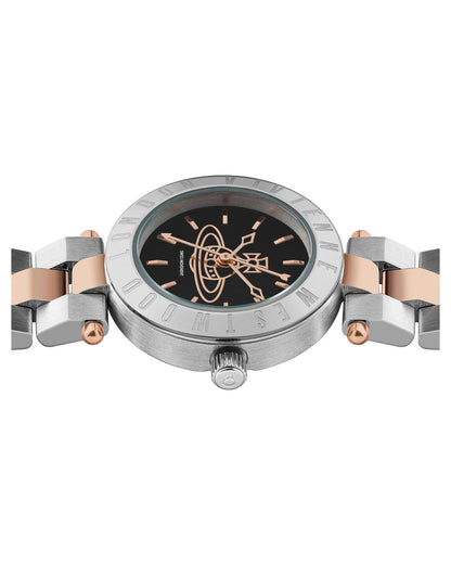 Vivienne Westwood Westbourne Orb Watch Black Dial
