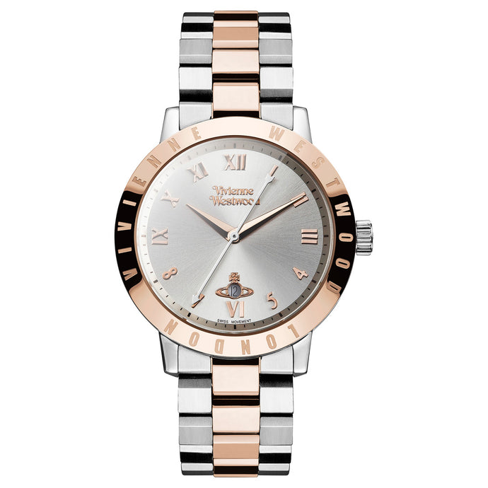 Vivienne Westwood Bloomsbury Watch Two Tone Rose Gold