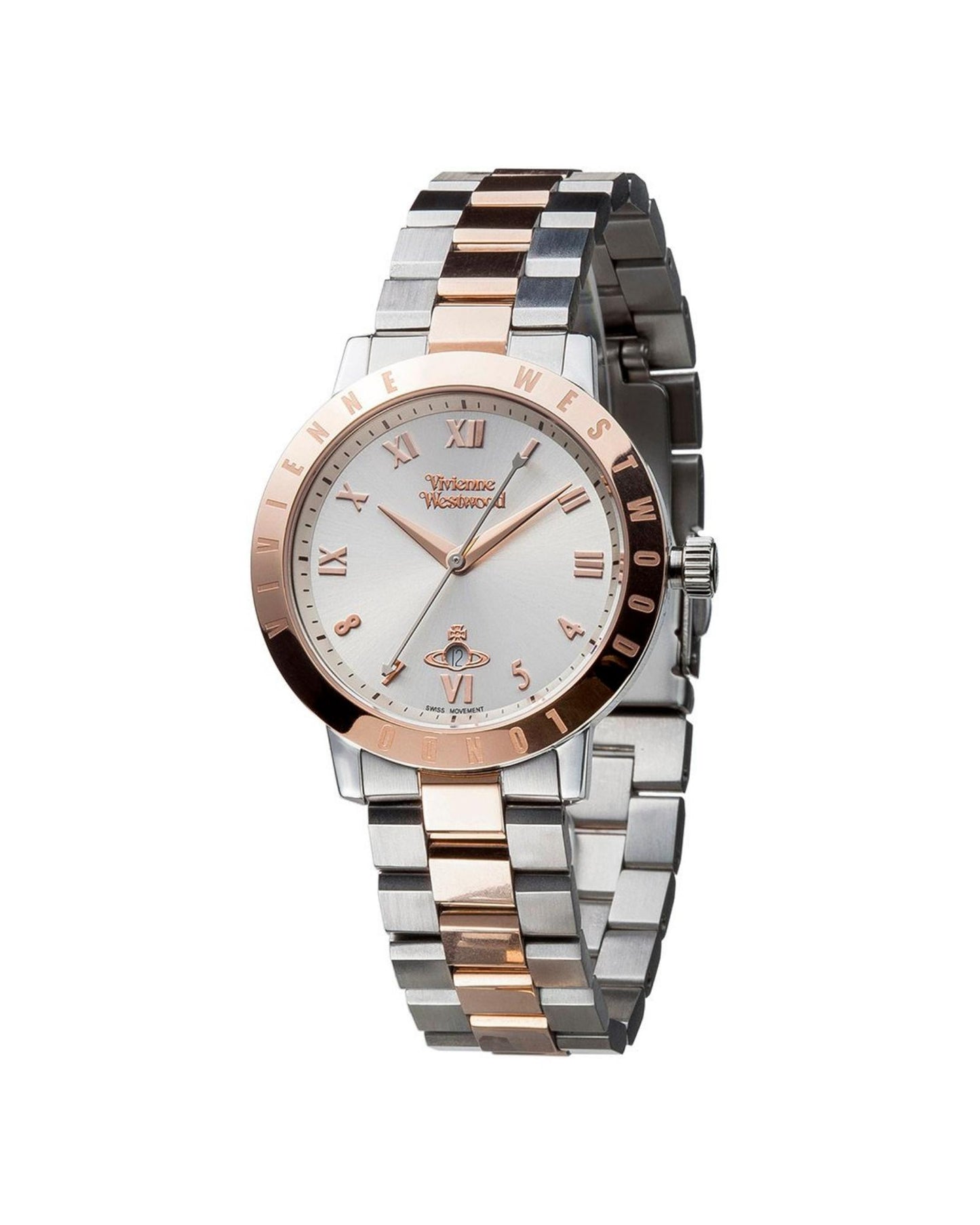 Vivienne Westwood Bloomsbury Watch Two Tone Rose Gold