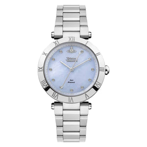 Vivienne Westwood Montague Blue 35mm Silver Watch