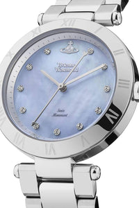 Vivienne Westwood Montague Blue 35mm Silver Watch