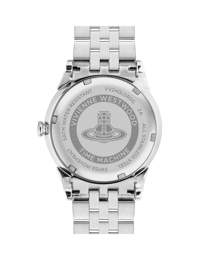 Vivienne Westwood Seymore Green Dial Two Tone Strap Watch