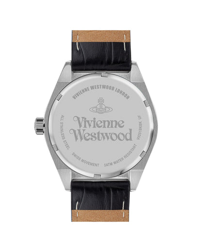 Vivienne Westwood Sydenham Watch Black Leather Strap