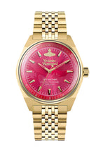 Load image into Gallery viewer, Vivienne Westwood Lady Sydenham 39mm Gold &amp; Pink Watch