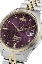 Load image into Gallery viewer, Vivienne Westwood Camberwell Purple 37mm Two Tone Watch