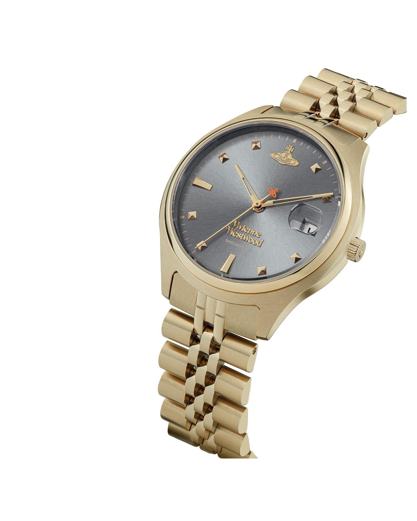 Vivienne Westwood Camberwell Watch Grey Gold