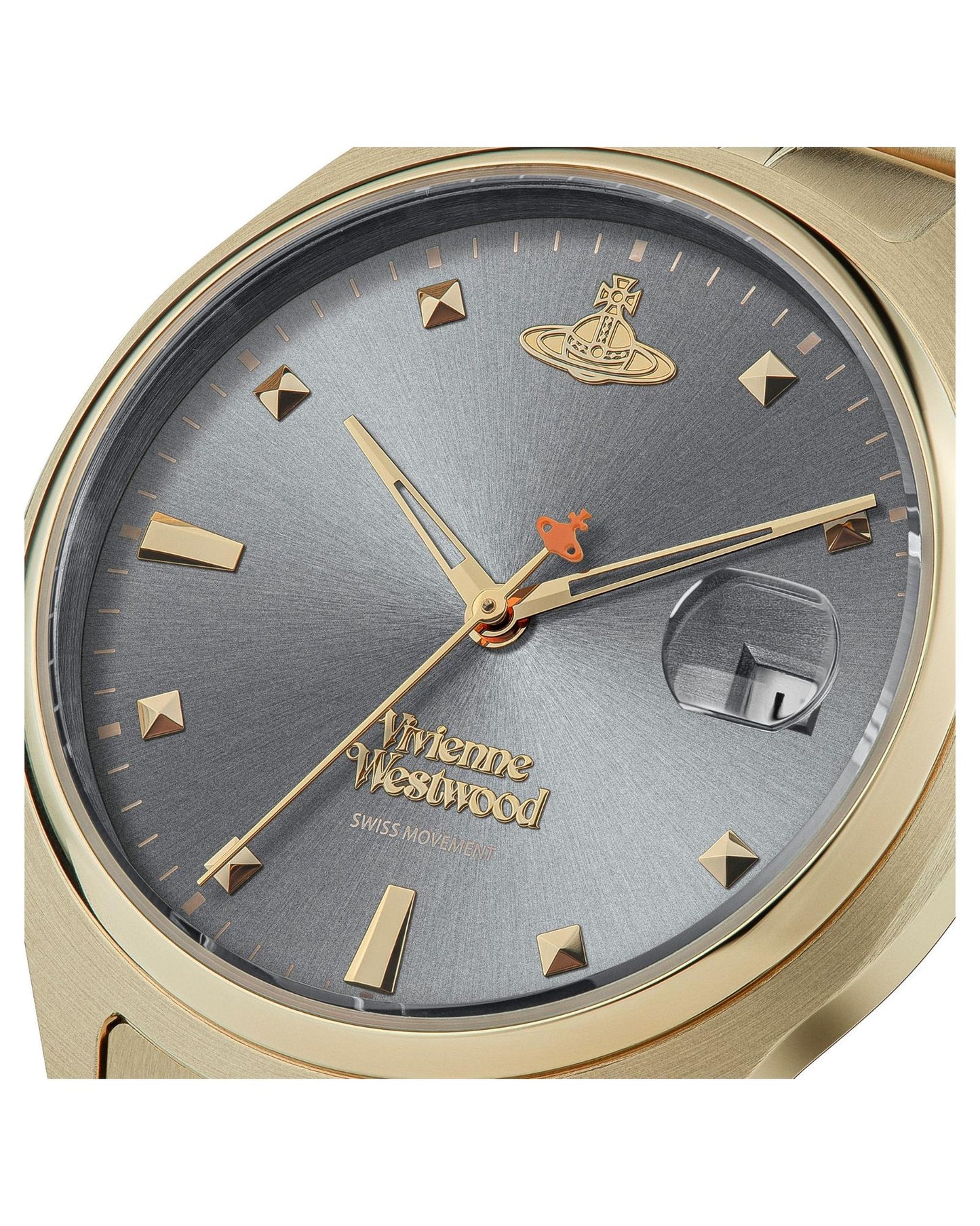 Vivienne Westwood Camberwell Watch Grey Gold