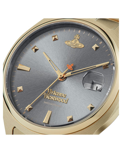 Vivienne Westwood Camberwell Watch Grey Gold