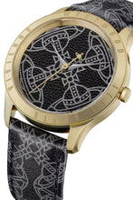 Load image into Gallery viewer, Vivienne Westwood Berkley Black Gold 35mm Black Watch