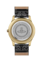 Load image into Gallery viewer, Vivienne Westwood Berkley Black Gold 35mm Black Watch