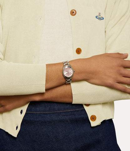Vivienne Westwood Fenchurch Pink Dial Watch
