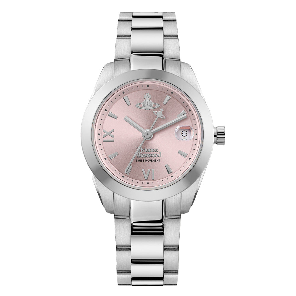 Vivienne Westwood Fenchurch Pink Dial Watch