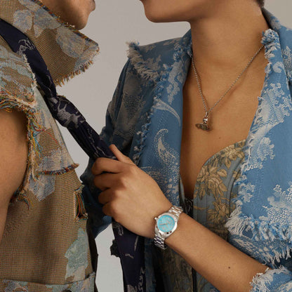 Vivienne Westwood Fenchurch Turquoise Dial Watch